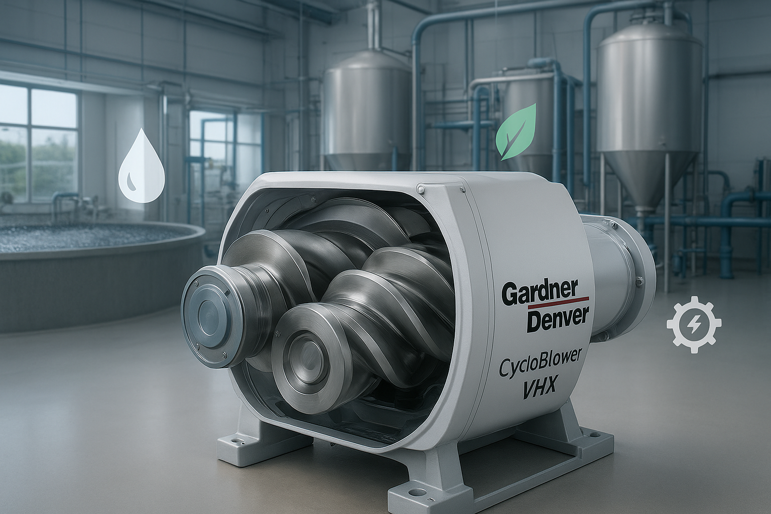 Sopradores helicoidais: aplicações e processos industriais