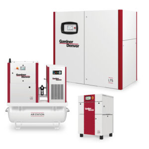Compressor de ar parafuso Série L Gardner Denver - linha L04 a L290