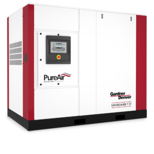 Compressor sem óleo para indústria têxtil EnviroAire T/TVS 37-45 kW Gardner Denver