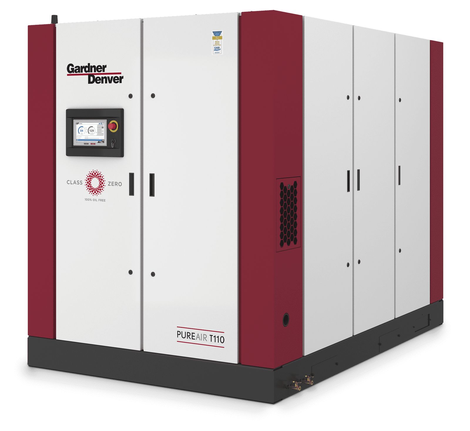 Compressor de ar isento de óleo PureAir T/TVS 90-160 kW Gardner Denver