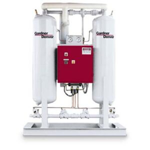 Secador de ar dessecante GEHD Gardner Denver com aquecimento externo